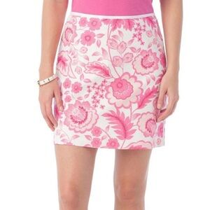 Southern Tide Reese Skirt Pink Floral Mini Skirt sz4